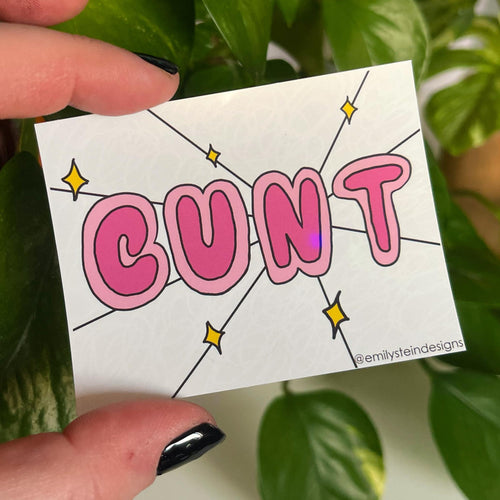 C*nt Sticker