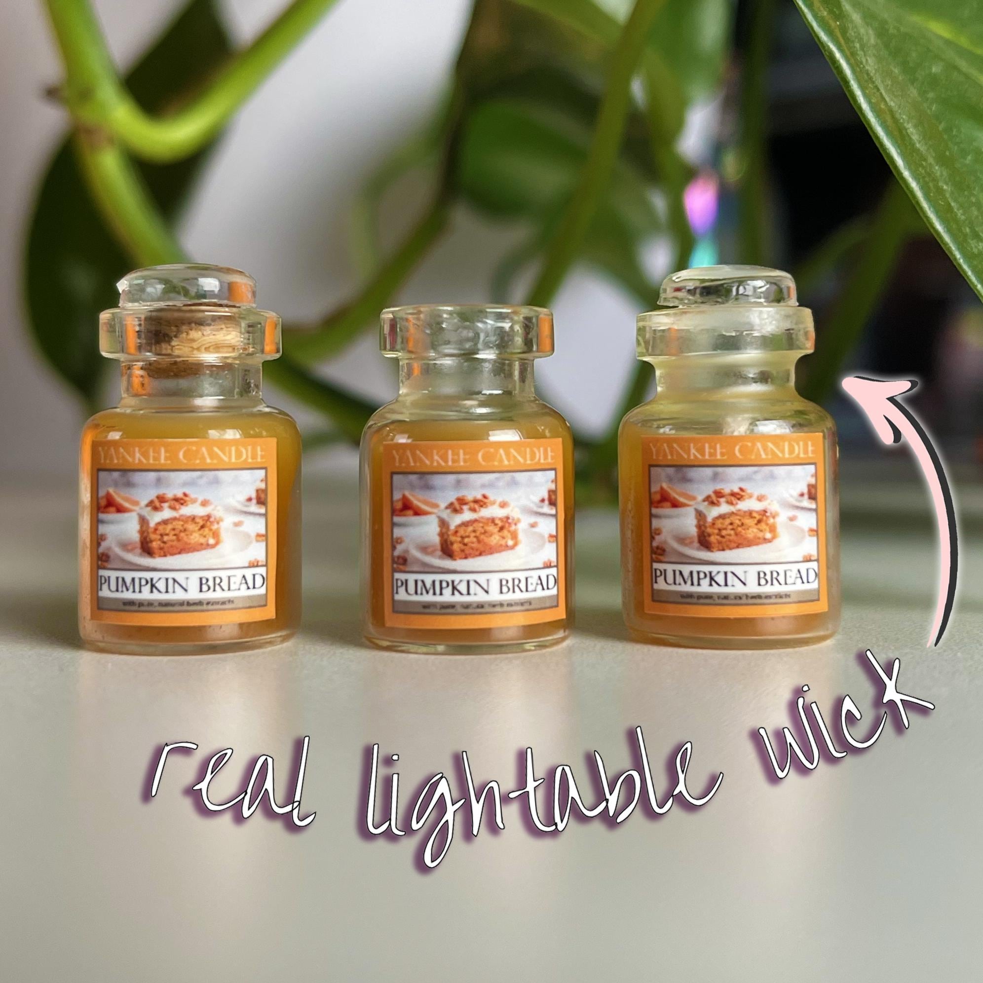 Miniature Candle w/Lid - Pumpkin Bread