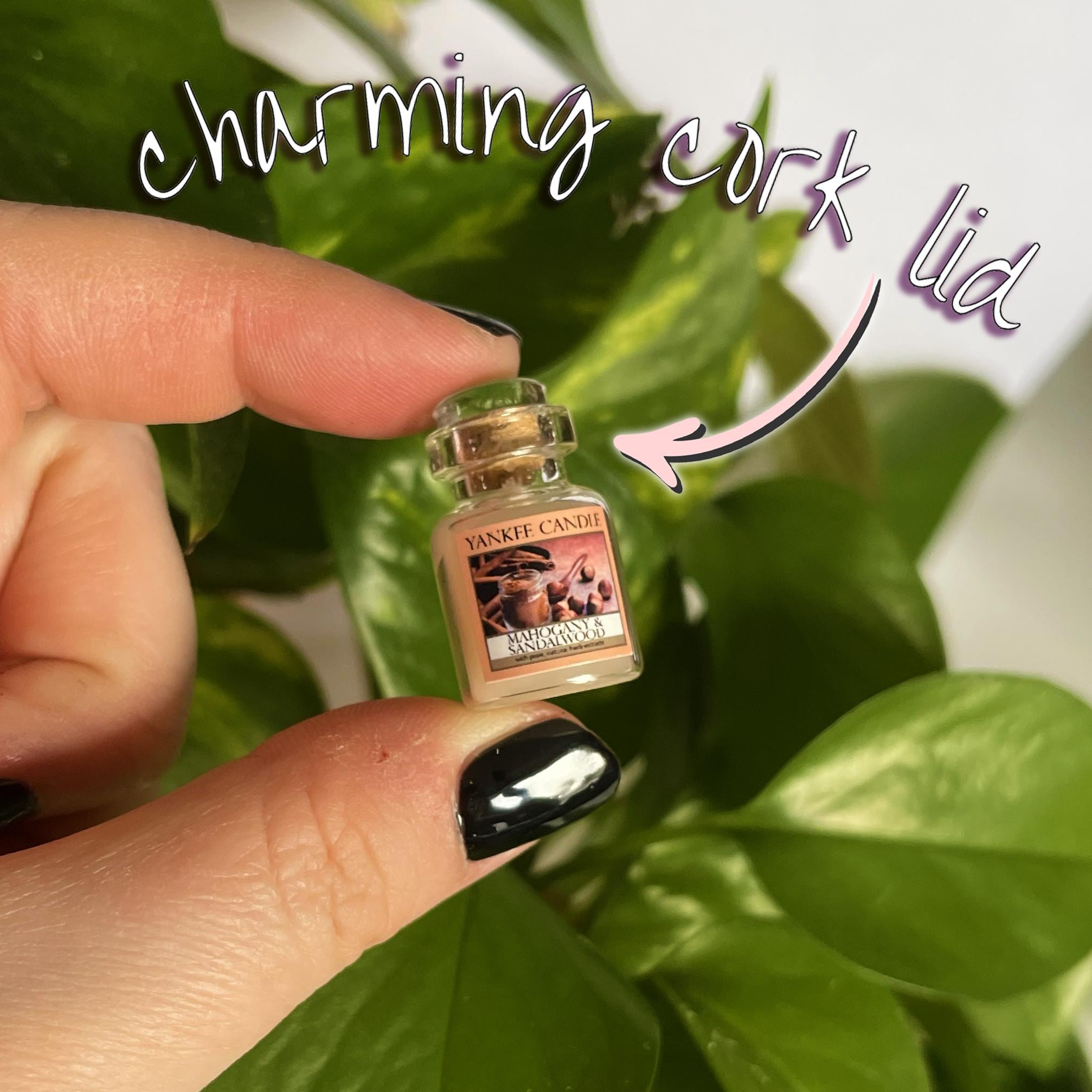 Miniature Candle w/Lid - Mahogany & Sandalwood