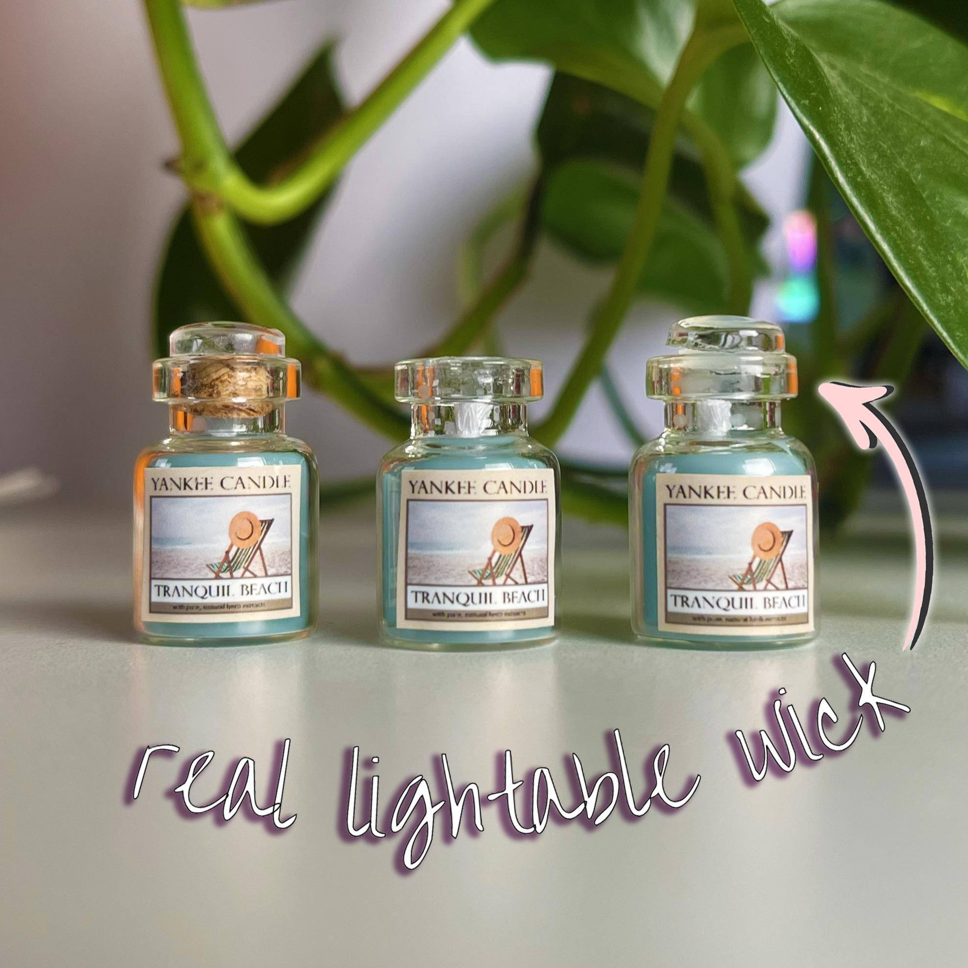 Miniature Candle w/Lid - Tranquil Beach