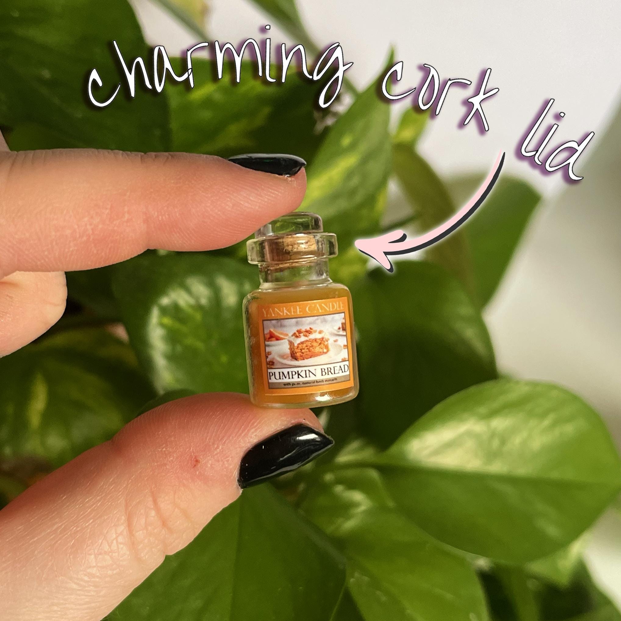 Miniature Candle w/Lid - Pumpkin Bread